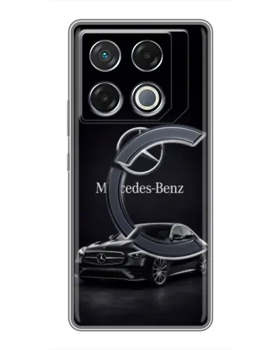 Чехол для Infinix GT 20 Pro с картинкой «Mercedes — решетка радиатора» Чехол для Infinix GT 20 Pro с картинкой «Mercedes — решетка радиатора»