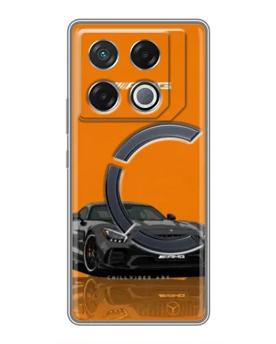Чехол для Infinix GT 20 Pro с картинкой «Оранжевый Mercedes AMG» Чехол для Infinix GT 20 Pro с картинкой «Оранжевый Mercedes AMG»