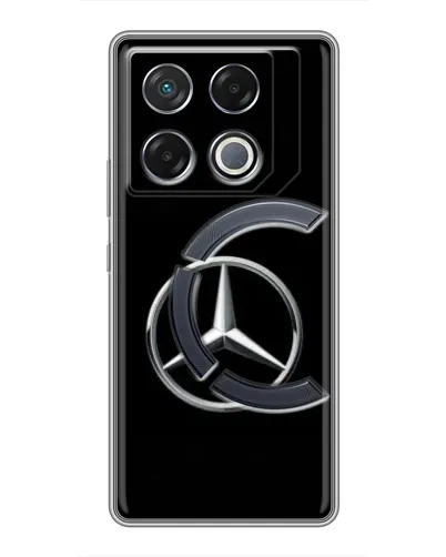 Чехол для Infinix GT 20 Pro с картинкой «Mercedes классический лого» Чехол для Infinix GT 20 Pro с картинкой «Mercedes классический лого»