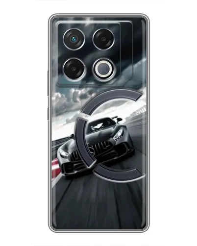 Чехол для Infinix GT 20 Pro с картинкой «Гоночный Mercedes AMG» Чехол для Infinix GT 20 Pro с картинкой «Гоночный Mercedes AMG»