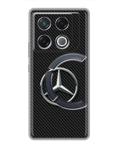 Чохол для Infinix GT 20 Pro з картинкою «Карбоновий Mercedes стиль» Чохол для Infinix GT 20 Pro з картинкою «Карбоновий Mercedes стиль»