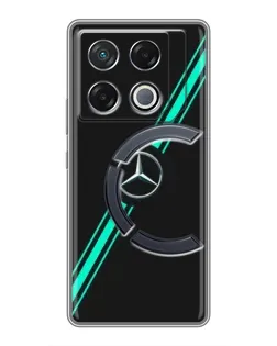 Чохол для Infinix GT 20 Pro з картинкою «Спортивні лінії Mercedes» Чохол для Infinix GT 20 Pro з картинкою «Спортивні лінії Mercedes»