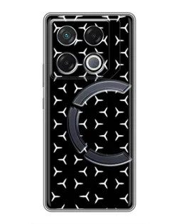 Чохол для Infinix GT 20 Pro з картинкою «Mercedes паттерн зірок» Чохол для Infinix GT 20 Pro з картинкою «Mercedes паттерн зірок»