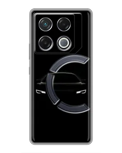 Чехол для Infinix GT 20 Pro с картинкой «Взгляд Audi в темноте»
