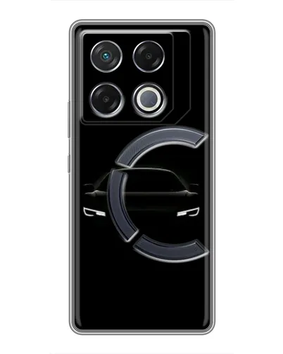 Чехол для Infinix GT 20 Pro с картинкой «Взгляд Audi в темноте»