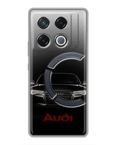 Чехол для Infinix GT 20 Pro с картинкой «Audi — градиентный контур»