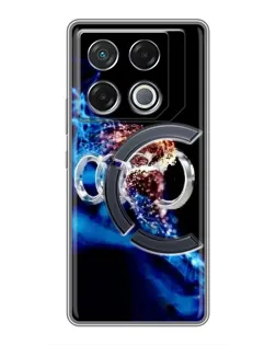 Чехол для Infinix GT 20 Pro с картинкой «Энергия лого Audi»