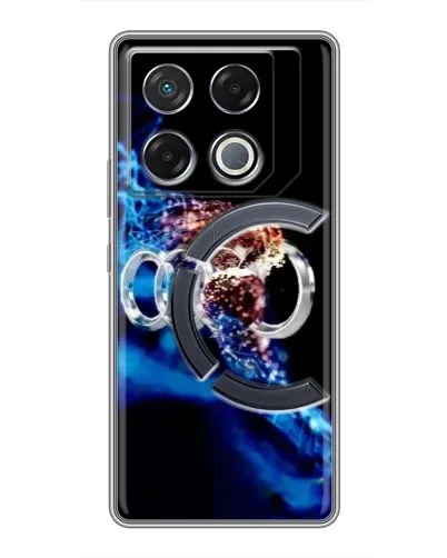 Чехол для Infinix GT 20 Pro с картинкой «Энергия лого Audi»