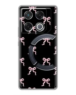 Чехол для Infinix GT 20 Pro с картинкой «Бант-цветок»