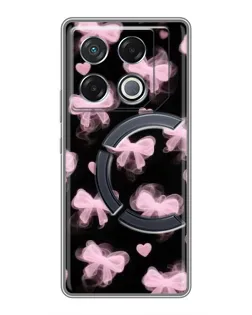 Чехол для Infinix GT 20 Pro с картинкой «Геометрия банта»