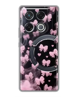 Чехол для Infinix GT 20 Pro с картинкой «Неоновое кружево»