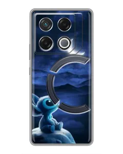 Чехол для Infinix GT 20 Pro с картинкой «Лунная ночь Стича» Чехол для Infinix GT 20 Pro с картинкой «Лунная ночь Стича»