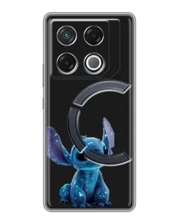 Чехол для Infinix GT 20 Pro с картинкой «Стич на черном» Чехол для Infinix GT 20 Pro с картинкой «Стич на черном»