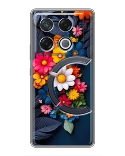 Чехол для Infinix GT 20 Pro с картинкой «Цветочная феерия» Чехол для Infinix GT 20 Pro с картинкой «Цветочная феерия»