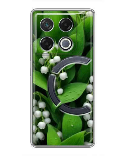 Чехол для Infinix GT 20 Pro с картинкой «Ландыши в зелени» Чехол для Infinix GT 20 Pro с картинкой «Ландыши в зелени»