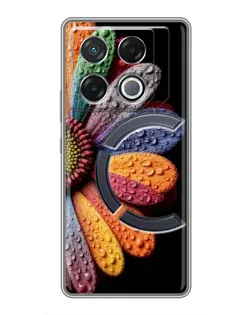Чехол для Infinix GT 20 Pro с картинкой «Радужный цветок» Чехол для Infinix GT 20 Pro с картинкой «Радужный цветок»
