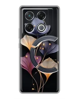 Чехол для Infinix GT 20 Pro с картинкой «Лиловые цветы грации» Чехол для Infinix GT 20 Pro с картинкой «Лиловые цветы грации»