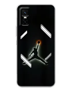 Чехол для Infinix GT 30 Pro с картинкой «Jordan Gradient Logo»
