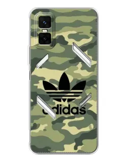 Чехол для Infinix GT 30 Pro с картинкой «Милитари стиль Adidas»