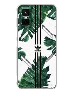 Чехол для Infinix GT 30 Pro с картинкой «Пальмовые листья адидас»