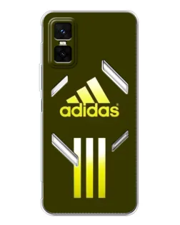 Чехол для Infinix GT 30 Pro с картинкой «Оливковый градиент Adidas»