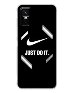Чехол для Infinix GT 30 Pro с картинкой «Классический принт Nike»