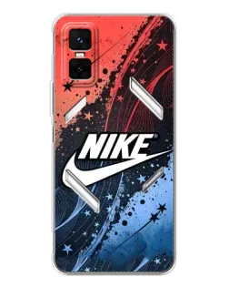 Чехол для Infinix GT 30 Pro с картинкой «Градиентный принт Найк»