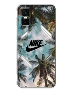 Чохол для Infinix GT 30 Pro з картинкою «Тропічний принт Nike»