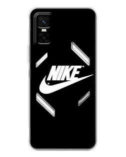 Чохол для Infinix GT 30 Pro з картинкою «Мазки фарби Nike»