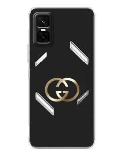 Чехол для Infinix GT 30 Pro с картинкой «Минимализм Gucci»