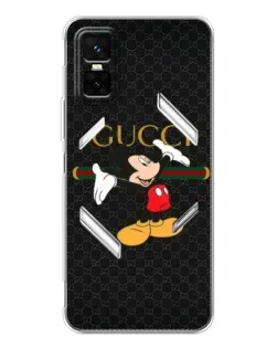 Чехол для Infinix GT 30 Pro с картинкой «Микки Маус Gucci»