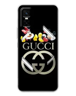 Чехол для Infinix GT 30 Pro с картинкой «Gucci — герои Disney»