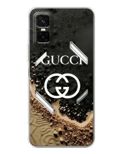 Чехол для Infinix GT 30 Pro с картинкой «Gucci — песчаные дюны»