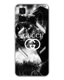 Чехол для Infinix GT 30 Pro с картинкой «Gucci — дикая природа»
