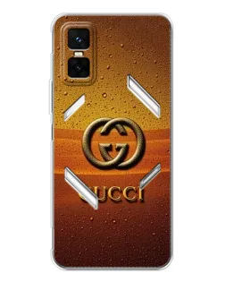 Чехол для Infinix GT 30 Pro с картинкой «Gucci — солнечный градиент»