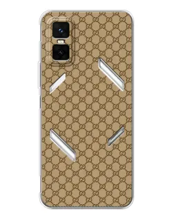 Чехол для Infinix GT 30 Pro с картинкой «Gucci — классический беж»