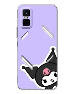Чехол для Infinix GT 30 Pro с картинкой «Забавная Kuromi» Чехол для Infinix GT 30 Pro с картинкой «Забавная Kuromi»
