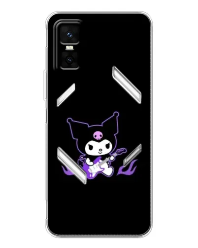 Чехол для Infinix GT 30 Pro с картинкой «Электрическая Kuromi»
