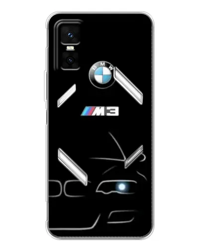 Чехол для Infinix GT 30 Pro с картинкой «Минималистичный принт BMW M3» Чехол для Infinix GT 30 Pro с картинкой «Минималистичный принт BMW M3»