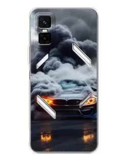 Чехол для Infinix GT 30 Pro с картинкой «BMW в дыму» Чехол для Infinix GT 30 Pro с картинкой «BMW в дыму»