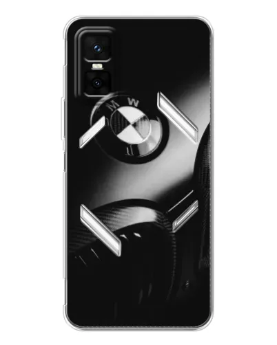 Чехол для Infinix GT 30 Pro с картинкой «Эмблема BMW — макро» Чехол для Infinix GT 30 Pro с картинкой «Эмблема BMW — макро»
