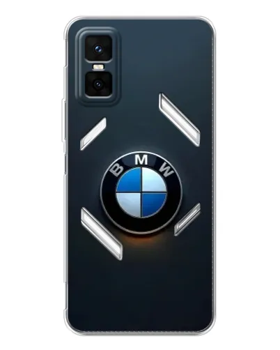 Чехол для Infinix GT 30 Pro с картинкой «Логотип BMW — минимализм» Чехол для Infinix GT 30 Pro с картинкой «Логотип BMW — минимализм»