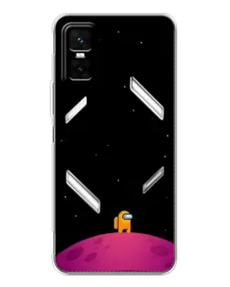 Чохол для Infinix GT 30 Pro з картинкою «Самотній герой на планеті» Чохол для Infinix GT 30 Pro з картинкою «Самотній герой на планеті»