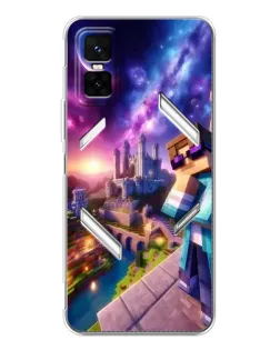 Чохол для Infinix GT 30 Pro з картинкою «Стів та космос» Чохол для Infinix GT 30 Pro з картинкою «Стів та космос»