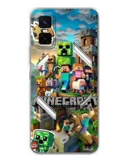 Чохол для Infinix GT 30 Pro з картинкою «Замок Minecraft» Чохол для Infinix GT 30 Pro з картинкою «Замок Minecraft»