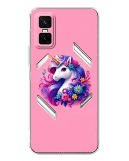 Чехол для Infinix GT 30 Pro с картинкой «Сказочный единорог»