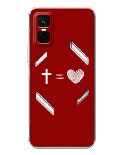 Чохол для Infinix GT 30 Pro з картинкою «Рівняння любові» Чохол для Infinix GT 30 Pro з картинкою «Рівняння любові»