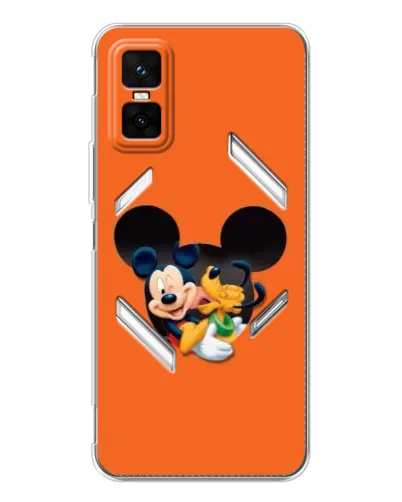 Чехол для Infinix GT 30 Pro с картинкой «Сердце Микки Минни» Чехол для Infinix GT 30 Pro с картинкой «Сердце Микки Минни»