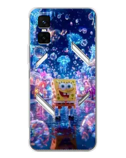 Чехол для Infinix GT 30 Pro с картинкой «Неоновый океан»