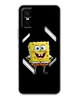 Чехол для Infinix GT 30 Pro с картинкой «Классический Губка Боб»